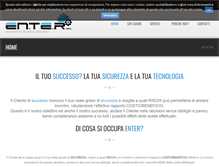 Tablet Screenshot of entersrl.com